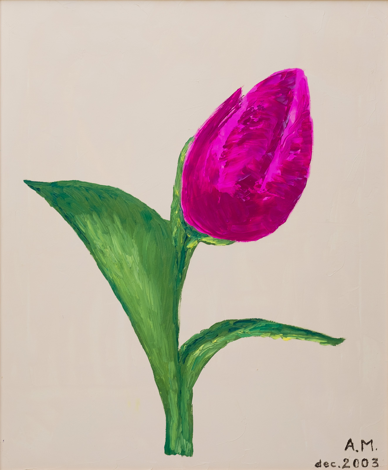 Tablou Canvas Lalea mov 70 x 100 cm